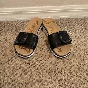 Sam Edelman Women’s Ariane Buckle Slides